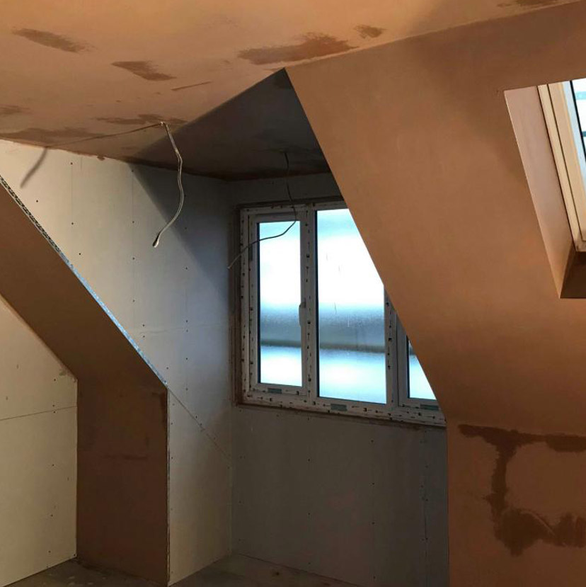 JF plastering loft conversion